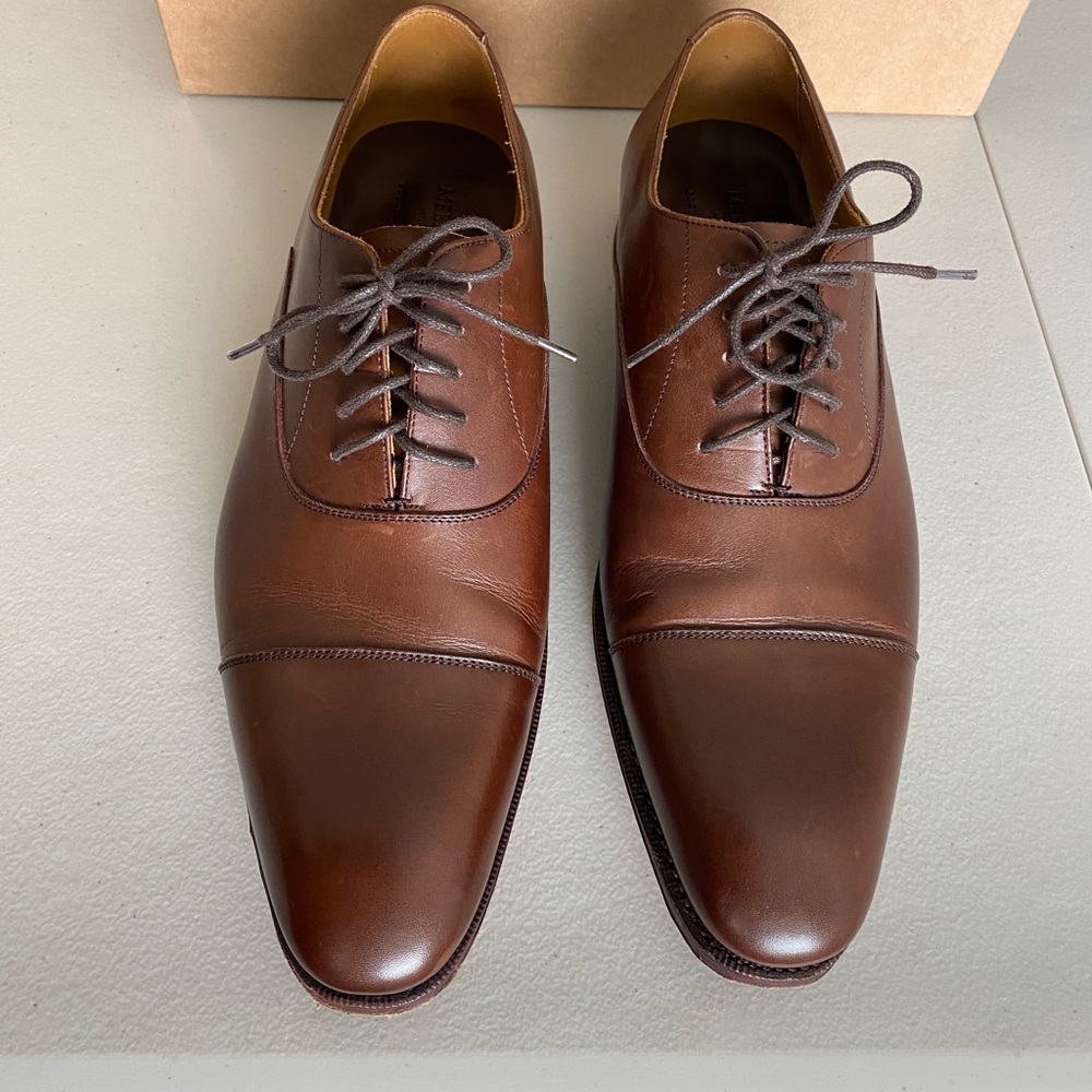 Oak Antique Calf Classic Cap Toe - UK 7.5 E/US 8.5